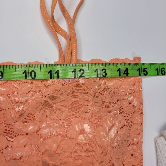 Lace Cami Crop Top Lace Bralette Stretchy Lace Camisole Lace Crop Tank Top - NEW - Picture 7 of 11